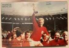 “England 1966 World Cup Winners” 500 Piece Jigsaw Puzzle, Marks & Spencer NEW