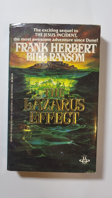 The Lazarus Effect by Frank Herbert & Bill Ransom 1984 Berkley 1st Paperback