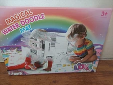 Magical Water Doodle Mat for Kids 3-8 Years, Mess-Free Coloring