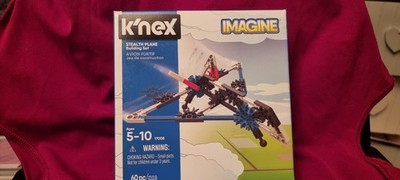 K'NEX 60-teiliges IMAGINE STEALTH PLANE Bauset VERPACKT