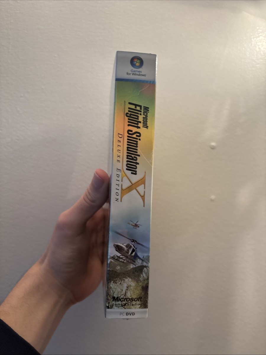 Microsoft Flight Simulator X: Gold Edition (PC: Windows, 2008) for