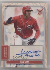 2019 Topps Big League Big League Juan Soto #BLA-JSO Auto 7ut