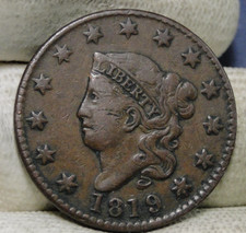 1819 Coronet Large cent