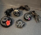 Vtg Black Hair Piece & Wigs Fits Barbie Doll Asian Japanese Chinese Style TLC