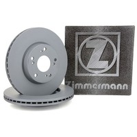 Zimmermann Bremsscheiben Satz FüR Honda Civic Viii (Fn FK FD Fa) FR-V (Be) Vorne