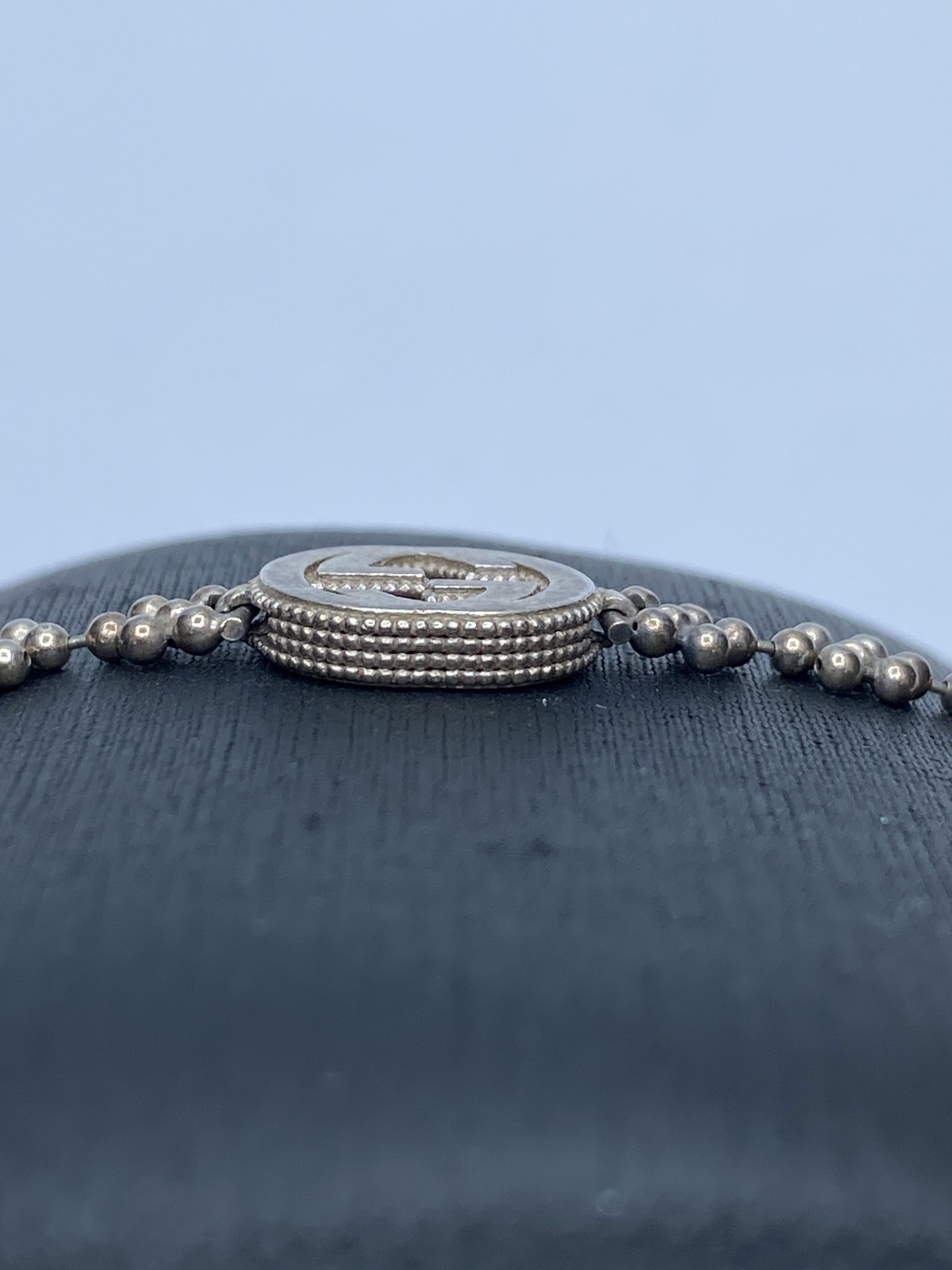 Gucci Sterling Silver Interlocking Flower Bracele… - image 2