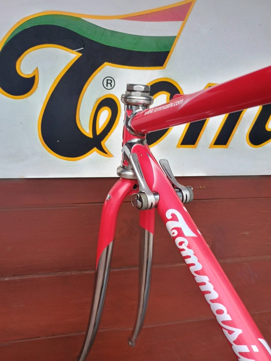 USED AS IS Vintage Tommasini Road Bike 52cm Columbus SLX Steel Dura-Ace