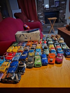 Disney Pixar Cars Movie Upick 1:55 Diecast Race Case Lightning Mcqueen Mater 70+