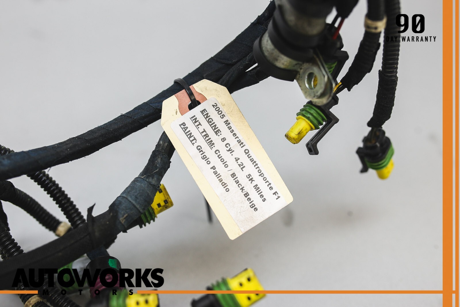 04-08 Maserati Quattroporte M139 Trans Gear Box Wire Harness AG.0016806.A OEM