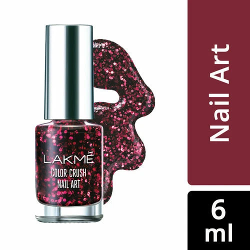 I Love Lakme - The key to nailing the perfect manicure? @bhandarititiksha24  knows it's choosing the perfect nail colour💅🏽 ​ Add some ✨ to your nails  with the Lakmé Color Crush Nail