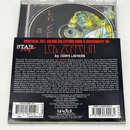 LED ZEPPELIN CD & BOOK Star Profile & The Making of Led Zeppelin IV RARE FIND - Picture 9 of 22