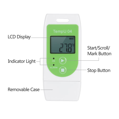 KKmoon Data Logger Mehrweg-USB-Temperatur-Datenlogger Mehrweg-TEMP-Rekorder Y5V7 - Bild 5 von 11