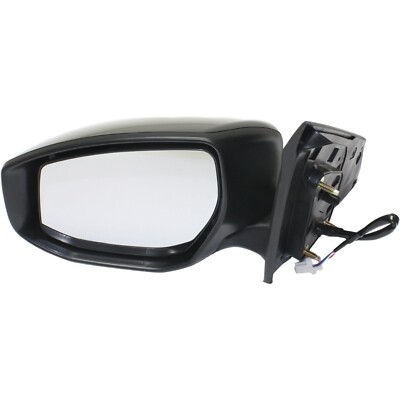 Power Mirror For Nissan Sentra Driver Side Manual Folding Paintable 2013-2019