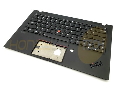 GENUINE LENOVO THINKPAD X1 CARBON 7TH GEN PALMREST W/KEYBOARD 5M10W85882 TESTED