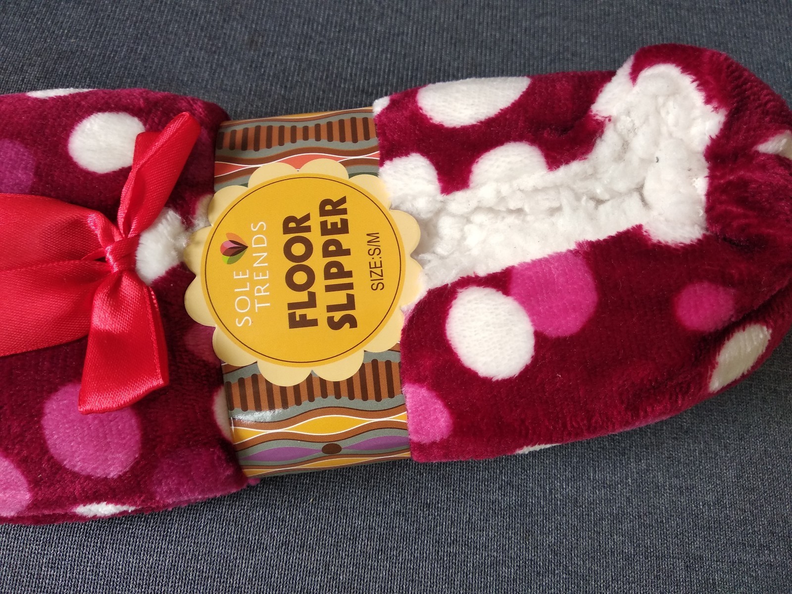 SAOLA Sole Trends Ciabatta da Pavimento Donna S M Marrone Rosa Bianco