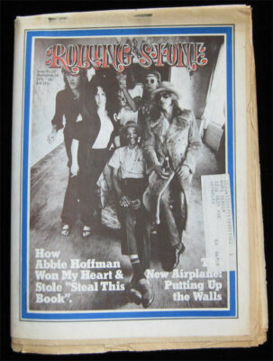 Rolling Stone #92 _RARE Sept 1971 - Jefferson Airplane Woody Allen Abbie Hoffman