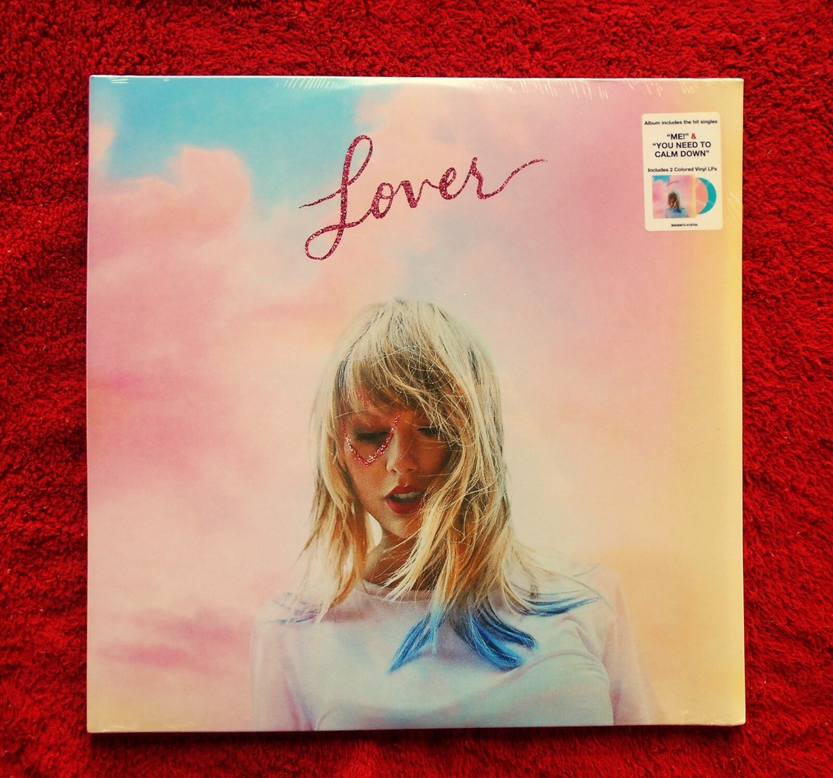 TAYLOR SWIFT LOVERS SEALED 2019 2X COLORED VINYL LP | eBay