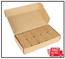 Jijacraft 1000Pcs Price Tags, Brown Clothing Tags for Retail, Small Kraft Paper 