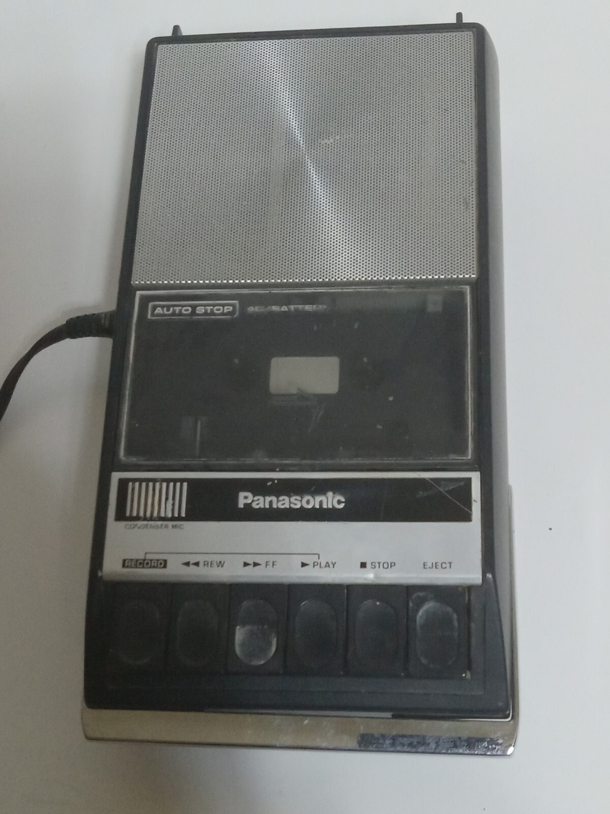 Vintage Panasonic RQ309AS Portable Cassette Tape Player/Recorder + Power Cord eBay
