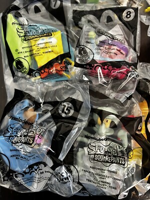688　スポンジボブ マックトイ 12種SET（2012） 2012 McDonalds's SpongeBob SquarePants USA Happy Meal- Set of 12