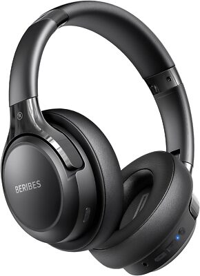 BERIBES Bluetooth Kopfhörer Over Ear Kopfhörer Kabellos Bluetooth 6 EQ-Modi