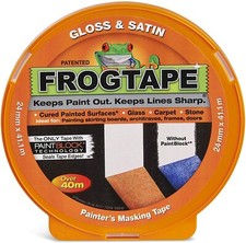 Frog Tape All Size Painters Masking Tape Yellow, Green & Orange 24mm to 48mmx41m