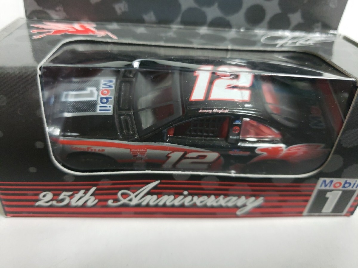 12 Jeremy Mayfield 25th Anniversary Mobil 1 NASCAR 1:64 Scale