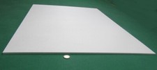 ABS Sheets Texture One Side, Hair Cell, White .250" 1/4" x 24" x 36"
