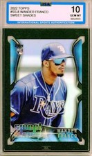 2022 Topps Series 1 Wander Franco RC Sweet Shades #SS-8 ISA 10 GEM MINT Rays