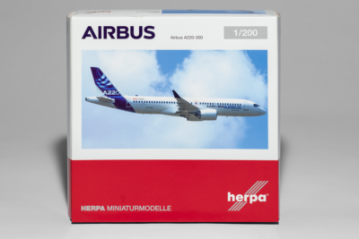Herpa 1:200 House Colors Airbus A220-300 C-FFDO Rollout 559515 | eBay