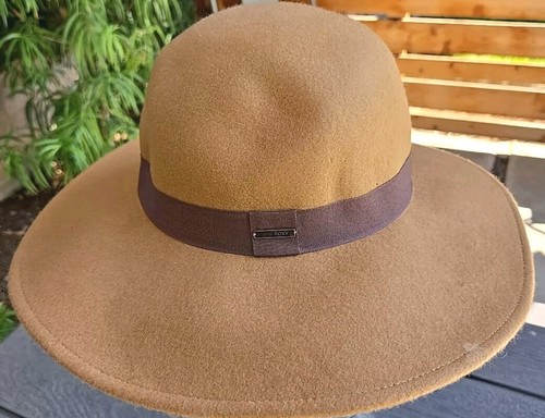 Roxy Classic Women Brim Bucket Hat Brown S/M - 第 1/4 張圖片