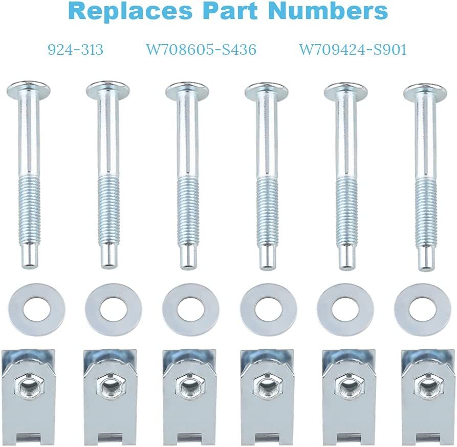 Truck Bed Mounting Hardware Kit Set of 6 Bolts for 19972014 Ford F150
