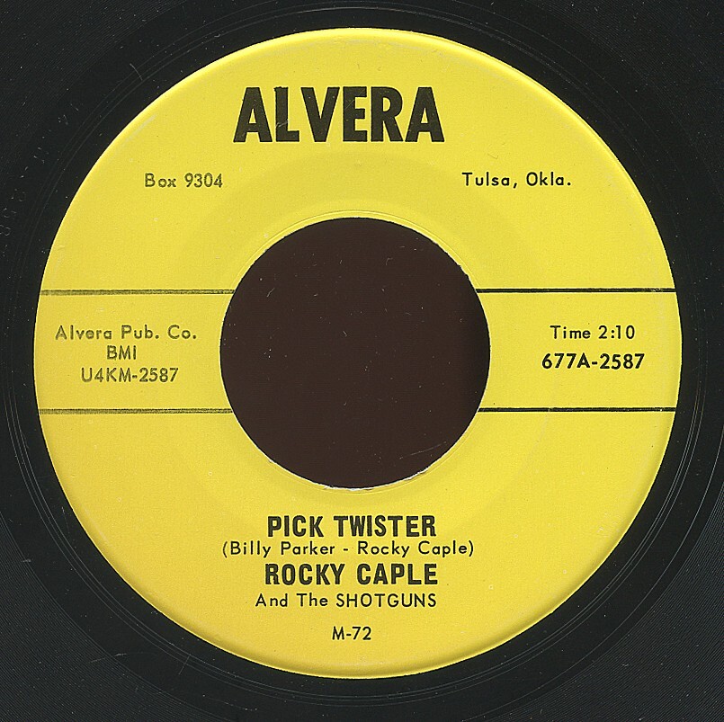 HEAR- Rare Steel Guitar Instrumental 45 - Rocky Caple - Pick Twister ...