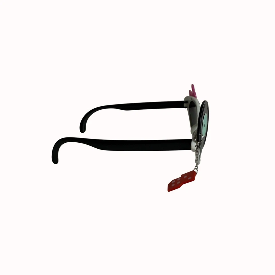 Party Costume Sock Hop Sunglasses 50s Retro Rock N Roll Cat-Eye Frenchy Glasses - Image 3 of 4