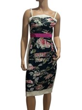 Dolce & Gabbana D&G Dress Size 44 Silk Floral Sleeveless Nwt