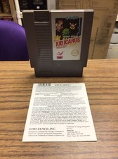 Kid Icarus (Nintendo NES, 1987) *Authentic Cart - Tested* W/ FUNCOLAND INFO CARD