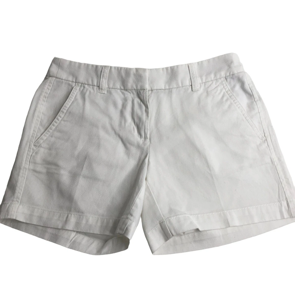 J crew white chino best sale shorts