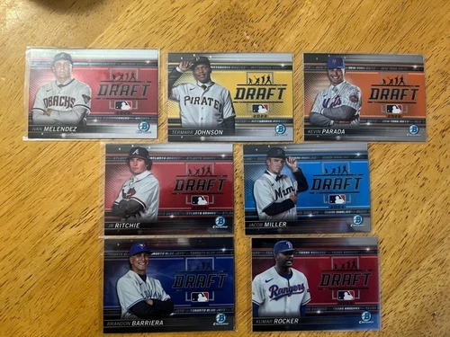 2022 Bowman ⚾️ Draft Chrome INSERTS - 🔥Blackjack/HA/DN🔥- You Pick!