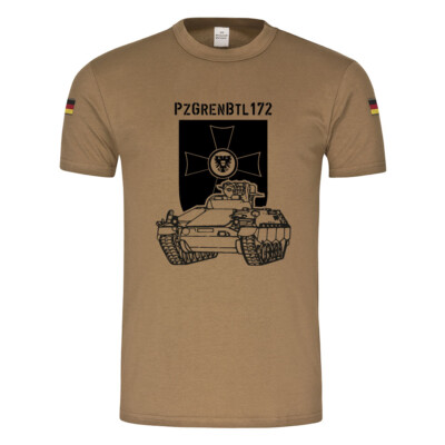 BW Tropen 3 Kp PzGrenBtl 172 Panzergrenadierbataillon Marder BW Wappen #17118