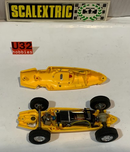 SLOT CAR SCX SCALEXTRIC EXIN CF 1 COOPER  #22 F1 DOBLE GUIA AMARILLO - Imagen 7 de 8