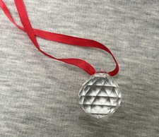 CHRISTMAS, Crystal Ball Christmas Ornament, small