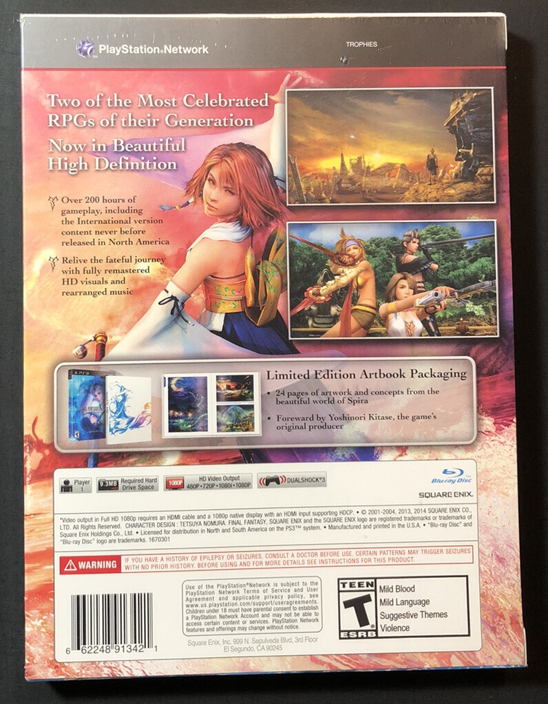 Final Fantasy X/X-2 HD Remaster [ Limited Edition Artbook Package