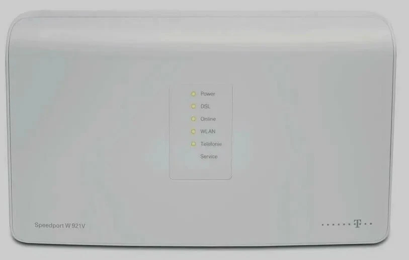 T-Com Speedport W921V 300 Mbps 4-Port 1000 Mbps Funk Router MODEM IP-Anschluss - Bild 2 von 4