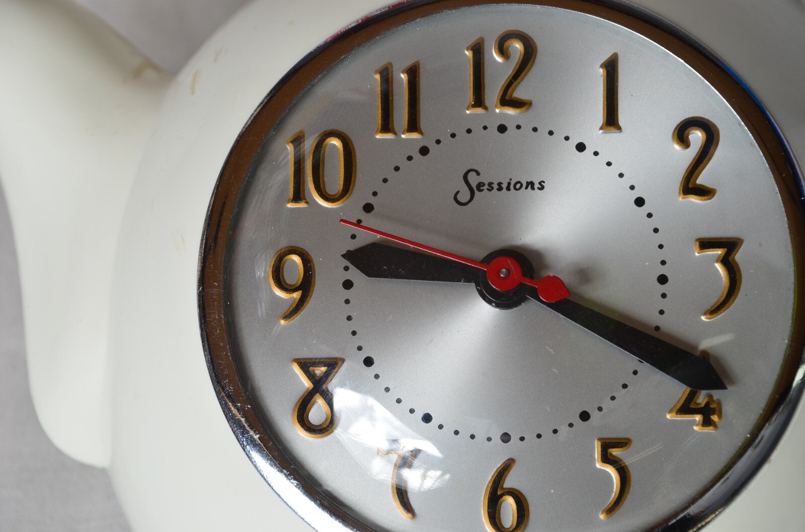 Vintage Sessions Teapot/Kettle Electric Wall Clock, Working! eBay