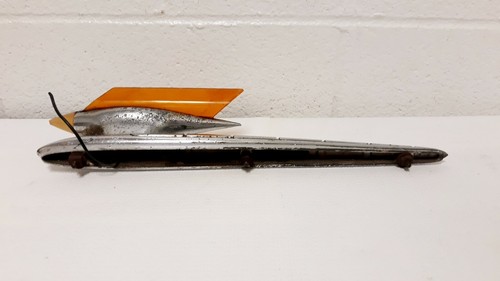 1941 Oldsmobile Bullet Rocket Hood Ornament Modified 414585 OEM - Picture 9 of 12