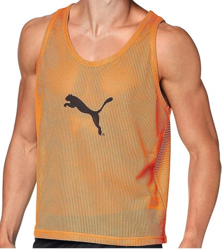 PUMA BIB LEIBCHEN M NEU10€ neon trainingsleibchen markierungshemd tank top shirt - Picture 10 of 12