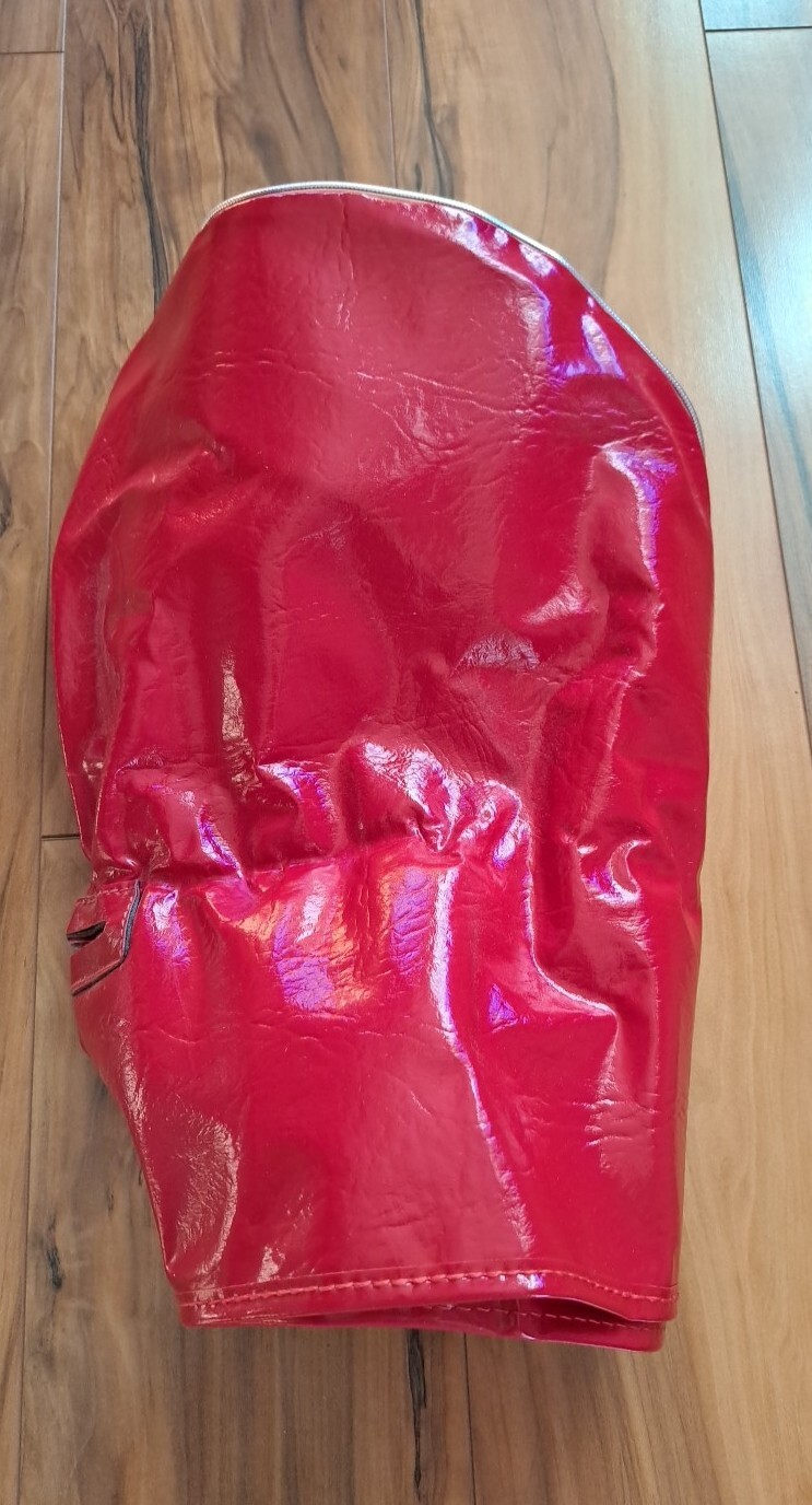 Vintage Budweiser Red Leather Golf Club Bag, High Quality,  Excellent Condition