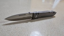 Navaja de bolsillo LionSteel Big Daghetta Titanium, 8710 GY