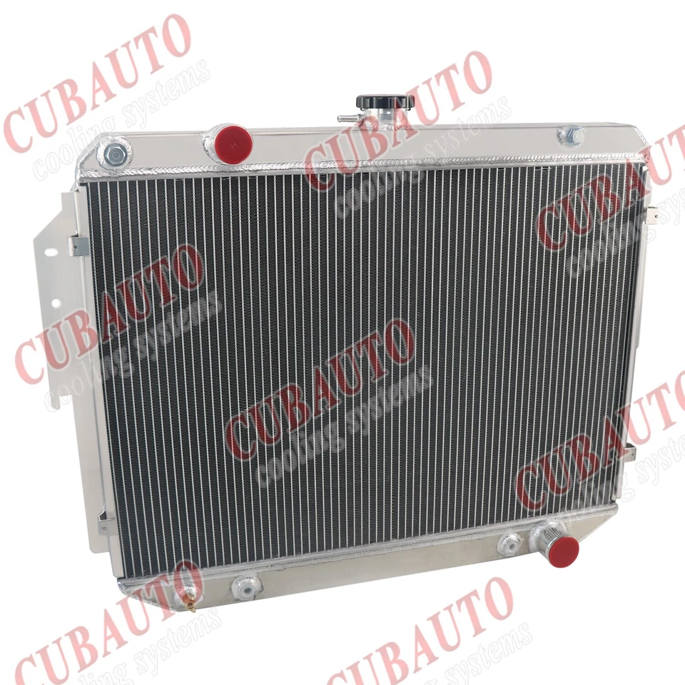 Upgrade 4 Rows Radiator For 1984-1998 Dodge B1500 B2500 B3500 3.9/5.2/5.9L Truck Foto 4 de 4