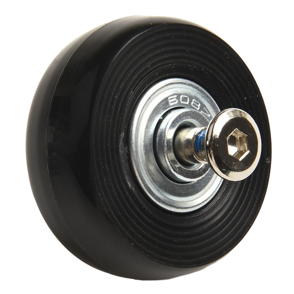 Luggage Wheel Repair Kit 2 Replacement Wheels with Installation Screws